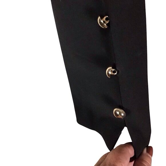 Jessica London Women’s Plus 12W Black Ankle Pants Straight Leg Workwear - Picture 2 of 14